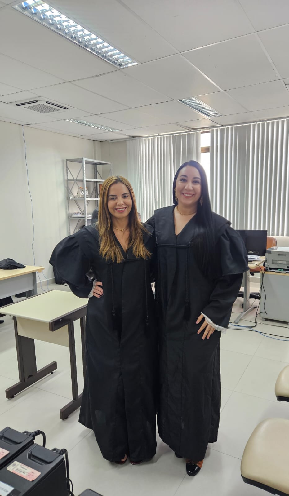 Advogadas do escritório atuando em sessão do Tribunal do Júri